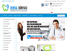 Tablet Screenshot of dentaldunyasi.com